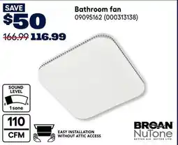 RONA Bathroom fan offer