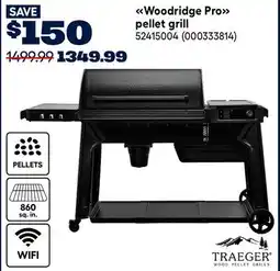 RONA Woodridge Pro pellet grill offer