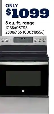 RONA 5 cu. ft. range offer