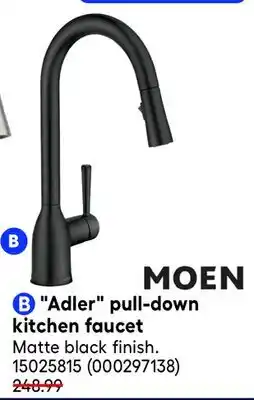 RONA MOEN Adler pull-down kitchen faucet offer