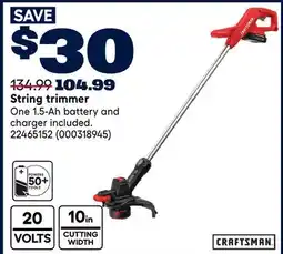 RONA String trimmer offer