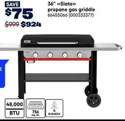 RONA 36 Slate propane gas griddle offer