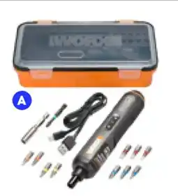 RONA WORX Screwdriver with 12 bits offer