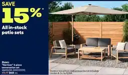 RONA Landon & Co. by RONA. Harrison 4-piece conversation set offer