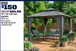 RONA 10' x 12' soft-top gazebo offer