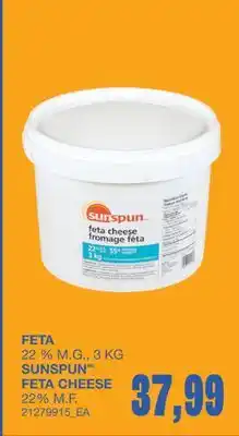 Wholesale Club FETA, 22% M.G., 3KG offer