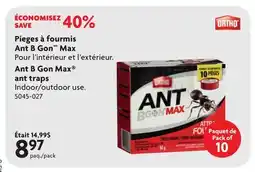 Home Hardware Ant B Gon Max ant traps offer