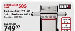 Home Hardware Spirit barbecue S-425 offer