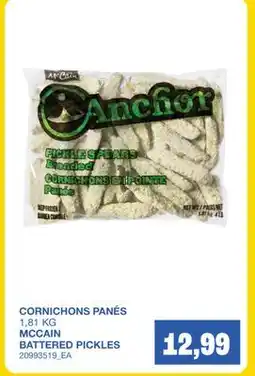 Wholesale Club CORNICHONS PANÉS offer