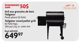 Home Hardware Tailgator wood pellet grill offer