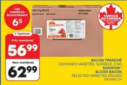 Wholesale Club BACON TRANCHÉ offer