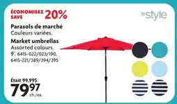 Home Hardware Market umbrellas offer