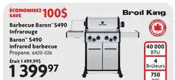Home Hardware Baron S490 infrared barbecue offer
