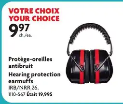 Home Hardware Hearing protection earmuffs offer