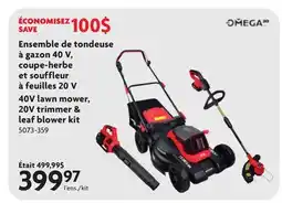 Home Hardware 40V lawn mower, 20V trimmer & leaf blower kit offer