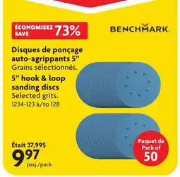 Home Hardware 5 hook & loop sanding discs offer