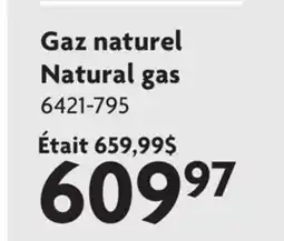Home Hardware Natural gas Royal 320 Shadow offer