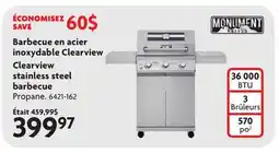 Home Hardware Clearview stainless steel barbecue offer