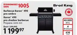 Home Hardware Baron 490 pro shadow barbecue offer