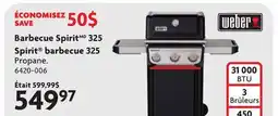 Home Hardware Spirit barbecue 325 offer