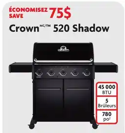Home Hardware Crown 520 Shadow offer
