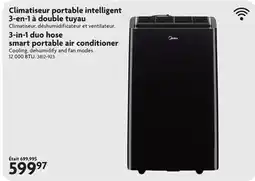 Home Hardware 3-in-1 duo hose smart portable air conditioner offer