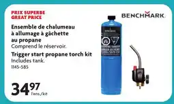 Home Hardware Trigger start propane torch kit offer