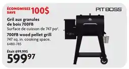 Home Hardware 700FB wood pellet grill offer