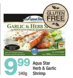 Highland Farms Aqua Star Herb & Garlic Shrimp offer
