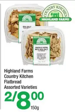 Highland Farms Highland Farms Country Kitchen Flatbread offer