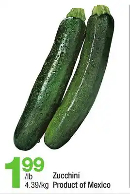 Highland Farms Zucchini offer