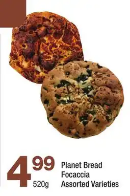 Highland Farms Planet Bread Focaccia offer