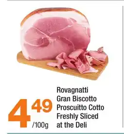 Highland Farms Rovagnatti Gran Biscotto Prosciutto Cotto offer