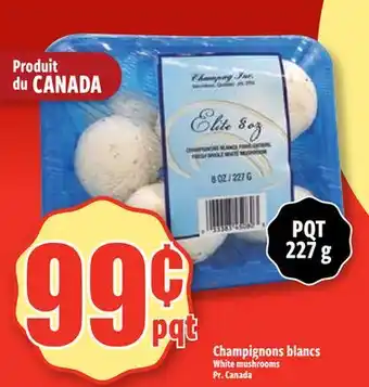 Bonanza Champignons blancs offer