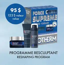 Jean Coutu BIOTHERM HOMME offer