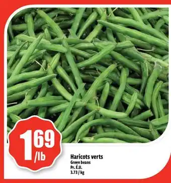 Bonanza Green beans offer