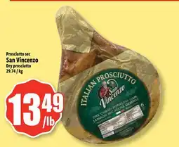 Bonanza Prosciutto sec San Vincenzo offer