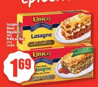 Bonanza Lasagne Unico offer