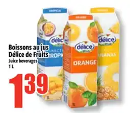 Bonanza Boissons au jus Délice de Fruits offer