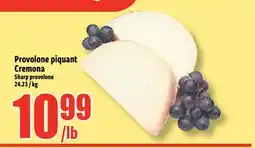 Bonanza Sharp provolone offer