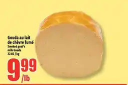 Bonanza Smoked goat's milk Gouda offer