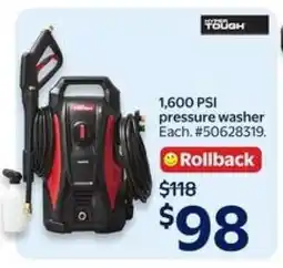 Walmart Pressure Washer offer