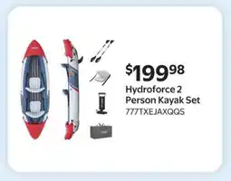 Walmart Hydroforce 2 Person Kayak Set offer