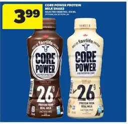 Real Canadian Superstore Core Power Protein Milk Shake offer