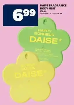Real Canadian Superstore DAISE Fragrance Body Mist offer