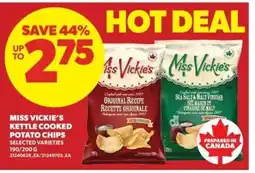 Real Canadian Superstore MISS VICKIE'S KETTLE COOKED POTATO CHIPS offer