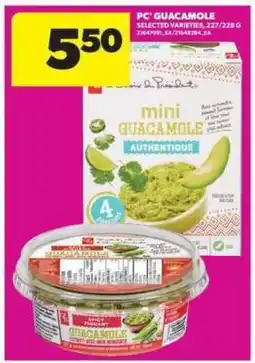 Real Canadian Superstore PC Guacamole offer