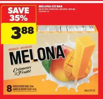 Real Canadian Superstore MELONA ICE BAR offer