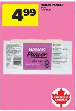 Real Canadian Superstore Nanak Paneer offer