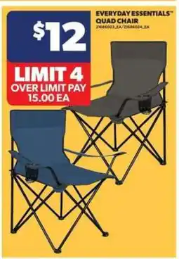 Real Canadian Superstore Everyday Essentials Quad Chair offer